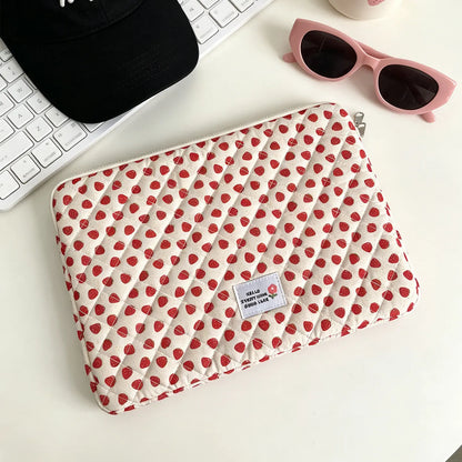 Puffy Laptop Sleeve Case - Soft Protective Notebook & Tablet Pouch for 11–16 Inch MacBook, Lenovo, Dell & Xiaomi Devices