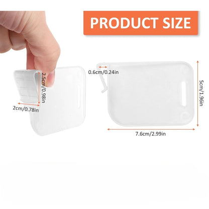 8/12/16 Pc Adjustable Refrigerator Storage Divider – Snap-On Fridge Door Shelf Organizer Bins, Plastic Container Separator