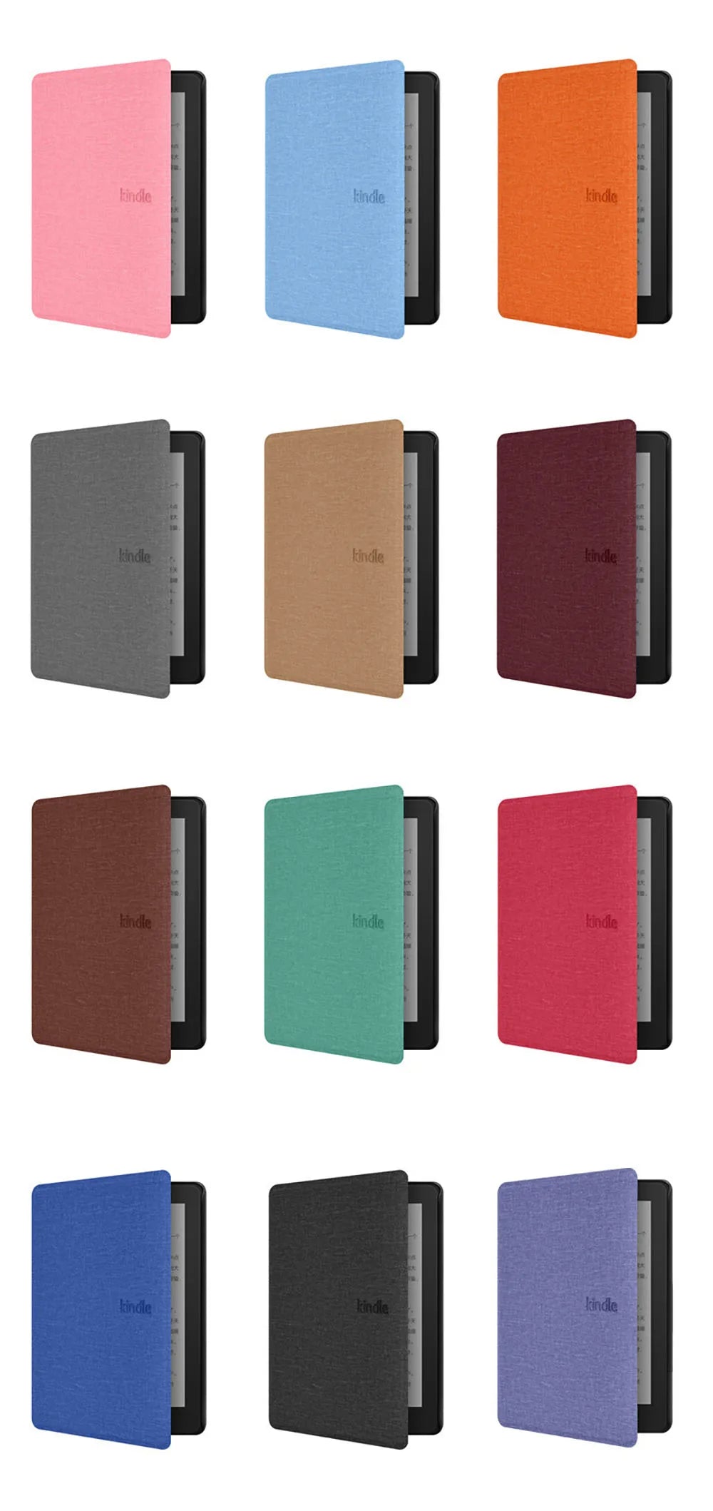 Case for Kindle Paperwhite 2024/2022/2021 – Magnetic ColorSoft Cover for 1st–12th Gen, 6–7 Inch E-Reader Shell