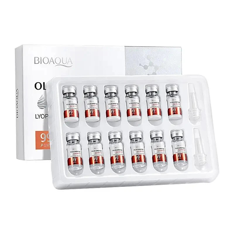 Facial Microneedling Serum Set – Yeast Freeze-Dried Peptides for Pore Shrinkage, Moisturizing, Brightening & Anti-Aging
