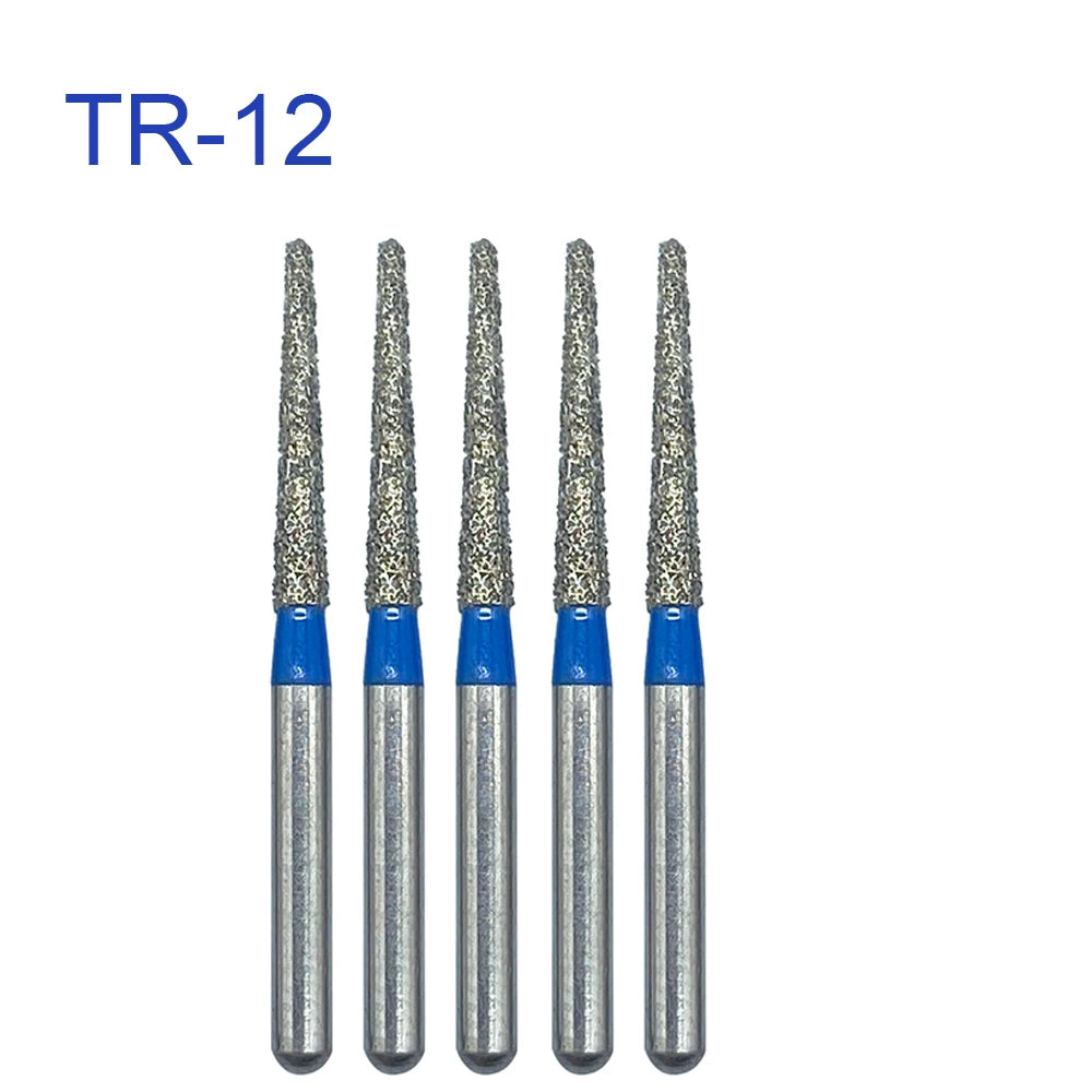5pcs FG Dia 1.6mm Dental Drills – High-Speed Handpiece Diamond Burs for Teeth Whitening