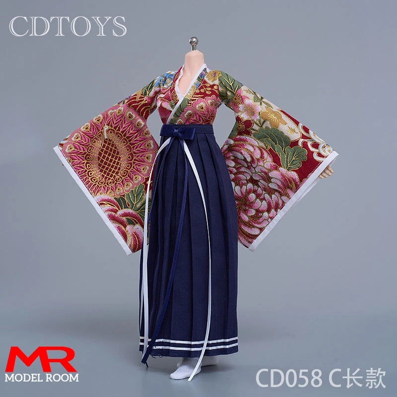 CDToys CD058 1/6 Scale Female Witch Kimono Costume – Doll Clothes for 12" Soldier Action Figures