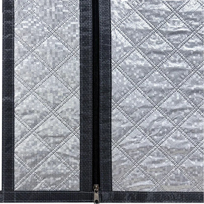 Side Zipper Cotton Curtain – Double-Layer Thickened, Windproof and Cold-Resistant Household Curtain, Customizable