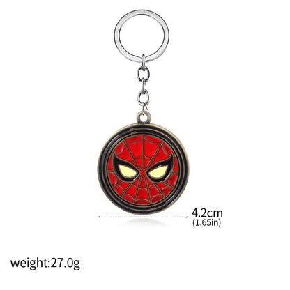 Rotatable Spider Blade Keychain - Creative Cosplay Backpack Charm for Men & Women