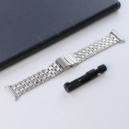 Stainless Steel Band for Samsung Galaxy Watch Ultra 2025 – Metal No-Gap 47mm Bracelet Strap