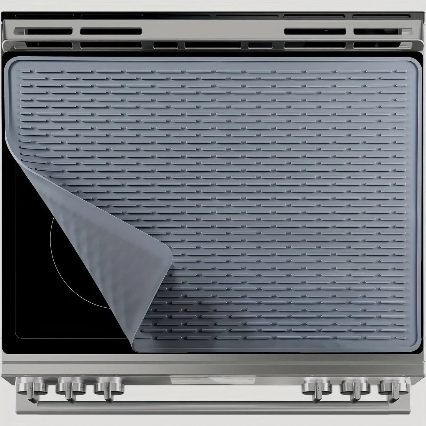 Large Silicone Stove Mat | Multifunctional Induction Stove Top Cover & Kitchen Drain Protector