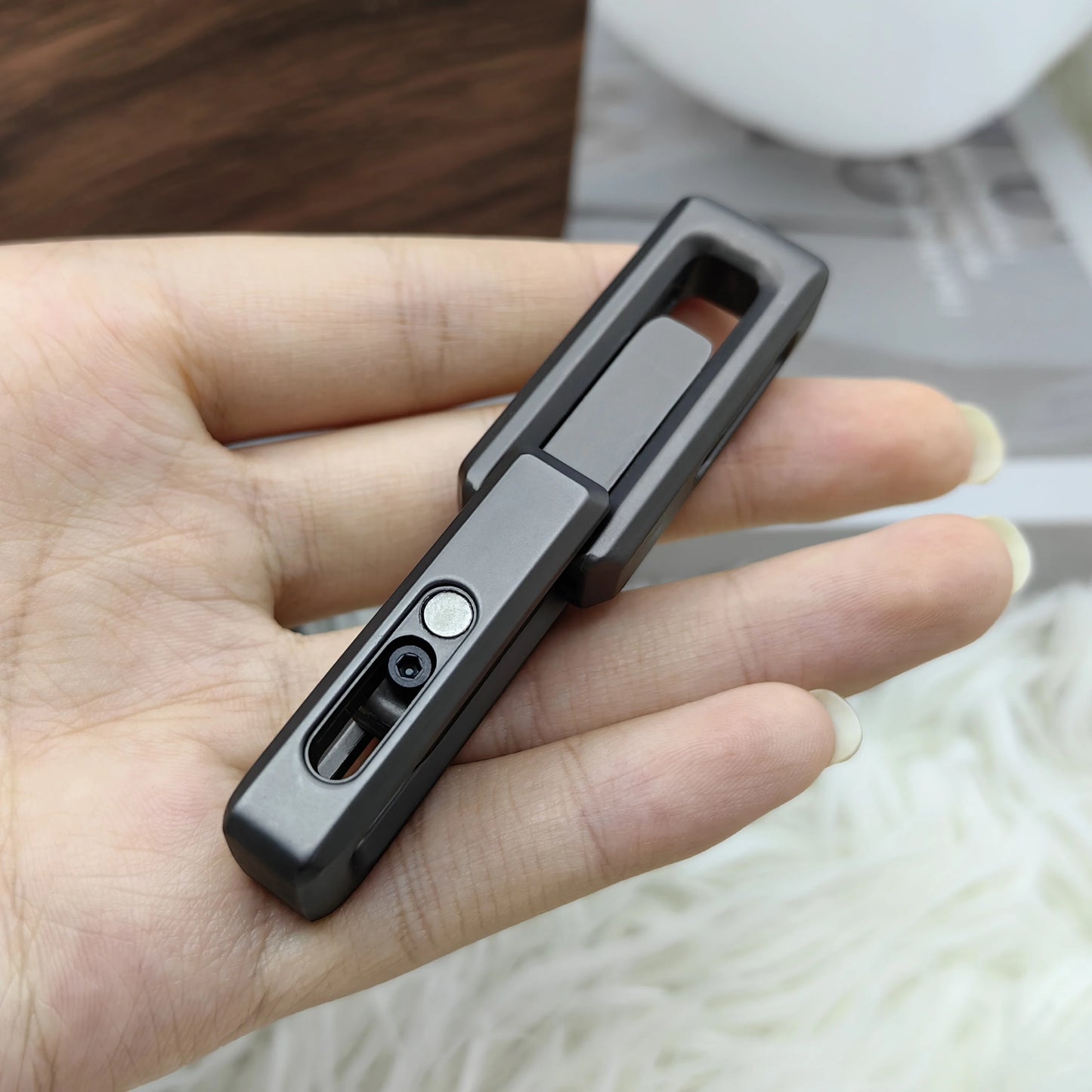 Xlock Magnetic Double Push Fidget Coin – EDC Decompression Toy for Anxiety & Stress Relief, Ideal Gift
