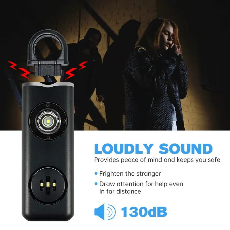 The Original Personal Safety Siren for Women - 130dB Siren, Strobe & Key Chain, AF2004 Anti-Robbery Call for Help - 3 Pop Colors