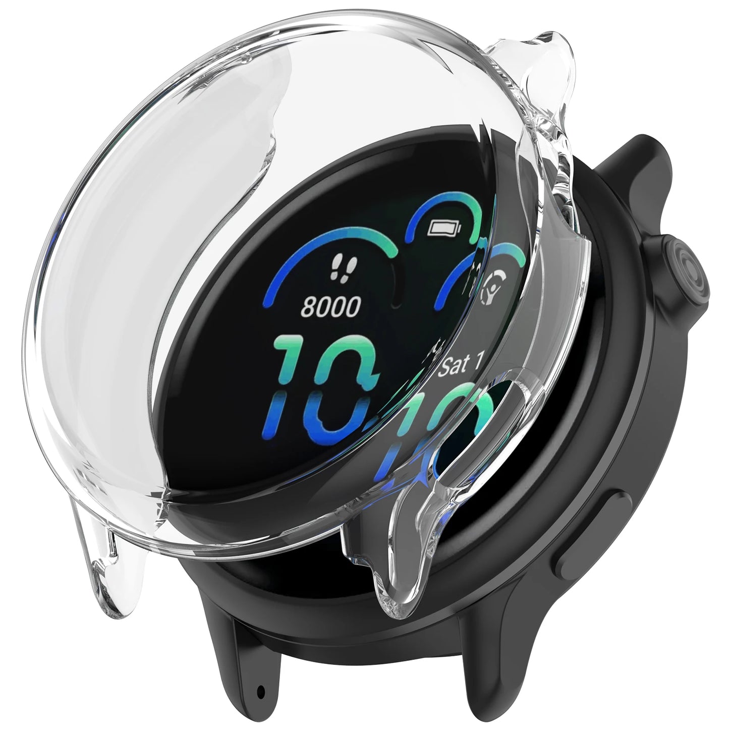 Silicone Case Cover for Garmin Vivoactive 6 – Screen Protector Bumper