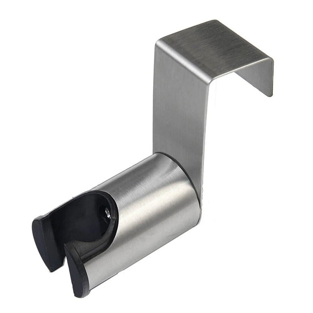 Stainless Steel Bidet Sprayer Holder: Toilet Bathroom Attachment Hanging Bracket for Hand Shower - Durable Hook Hanger