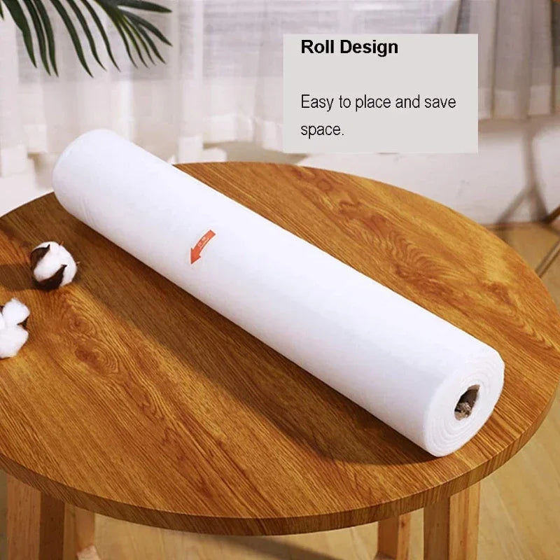 50pcs/roll Disposable Massage Table Sheets – Non-Woven SPA Bed Cover for Lash & Tattoo Salon Use