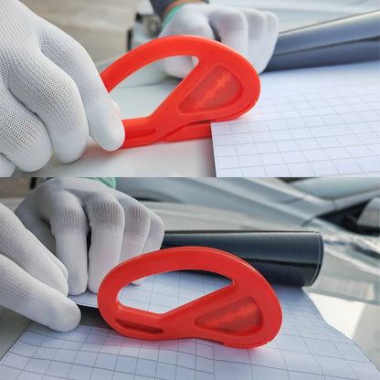 2pcs Wrapping Paper Cutter Snitty: Safety Vinyl Film Cutter Carbon Fiber Cutting Tool - Car Window Tinting Essential