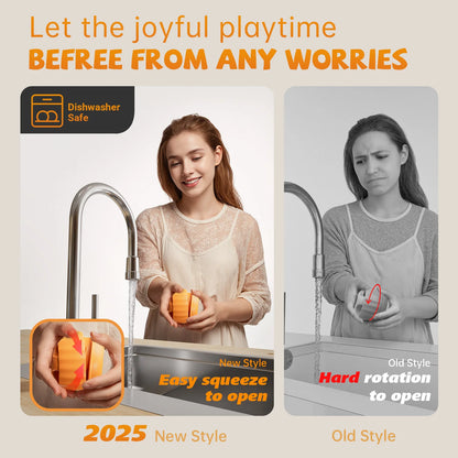 Interactive Silicone Dog Treat Mold Toy – Boredom Relief & Frozen Enrichment Chew Toy for Puppies and Dogs