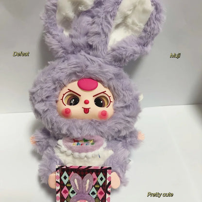 1:1 Replica Baby Three Lily Rabbit Vinyl Plush Blind Box – Cute Kawaii Doll, Bag Pendant & Christmas Gift Ornament