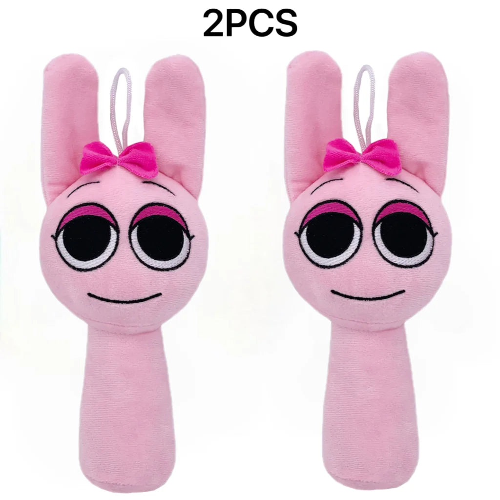 Sprunki Plush Toys – Cute Horror Game Cartoon Soft Stuffed Pillow for Kids, Birthday & Christmas Gift