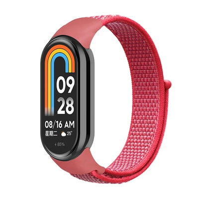 Sport Nylon Loop Strap for Xiaomi Mi Band 9 8 NFC – Replacement Wristband for Mi Band 7 6 5 4 3