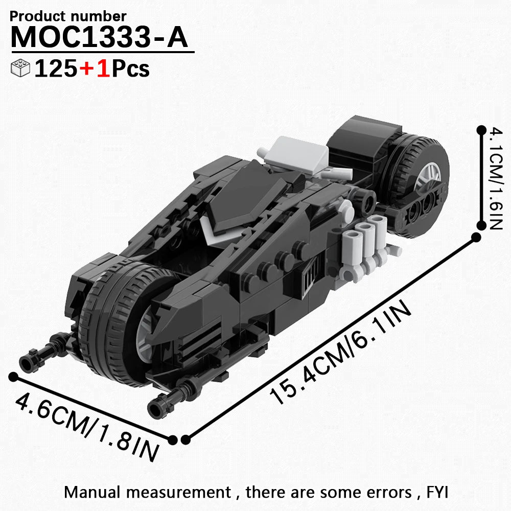 MOOXI Movie Series MOC BrickHeadz Building Blocks Set – DIY Educational Toy for Kids