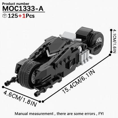 MOOXI Movie Series MOC BrickHeadz Building Blocks Set – DIY Educational Toy for Kids