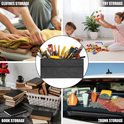 KJOY Ultra-Light Folding Storage Bag – Large Capacity for Bedroom, Clothing, Books & Stationery Storage