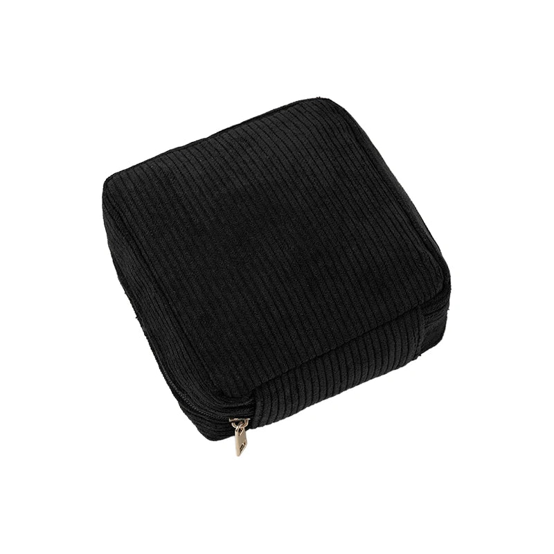 Sanitary Napkin Organizer Bag - Portable Multifunctional Travel Pouch for Makeup, Lipstick & Small Accessories