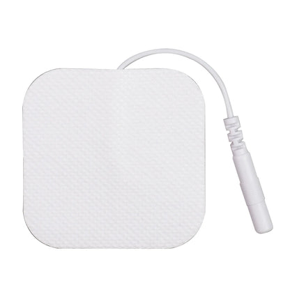 100/50pcs 5x5cm Muscle Stimulator Electrode Pads – Self-Adhesive Non-Woven Replacement for TENS Therapy Machines