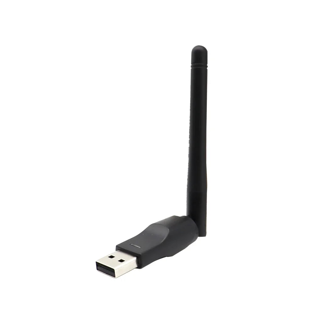 150Mbps USB WiFi Adapter with Antenna – 2.4GHz Wireless Network Dongle, Ralink MTK 7601 Chipset for Laptop & PC