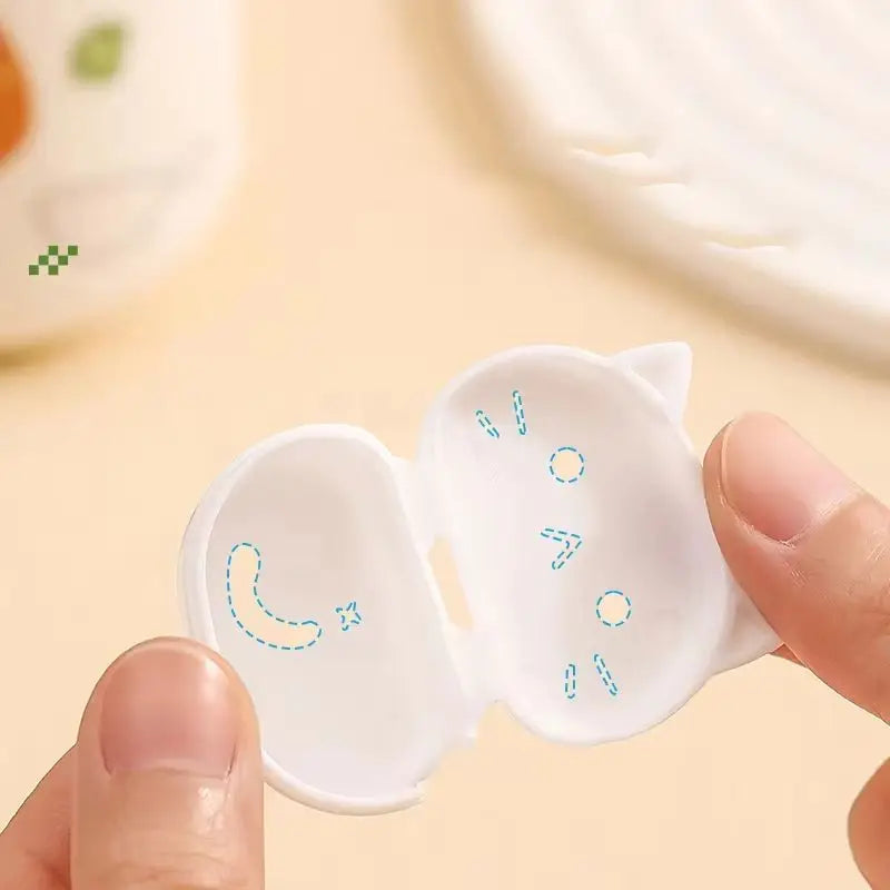 4/8PCS Cat Toothbrush Covers - Cute Kitty Travel Toothbrush Head Protector & Hygienic Storage Case