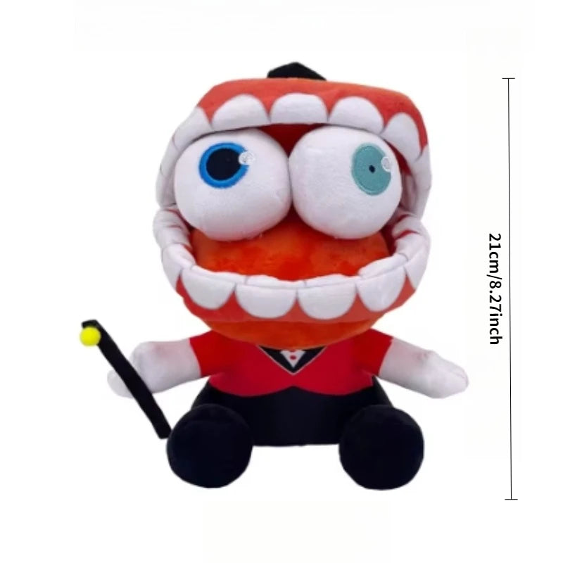 Amazing Digital Circus Maid Jax Plush Doll - Magical Rabbit Clown Cartoon Collectible for Fans, Home Decor & Gifts