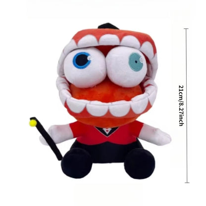 Amazing Digital Circus Maid Jax Plush Doll - Magical Rabbit Clown Cartoon Collectible for Fans, Home Decor & Gifts