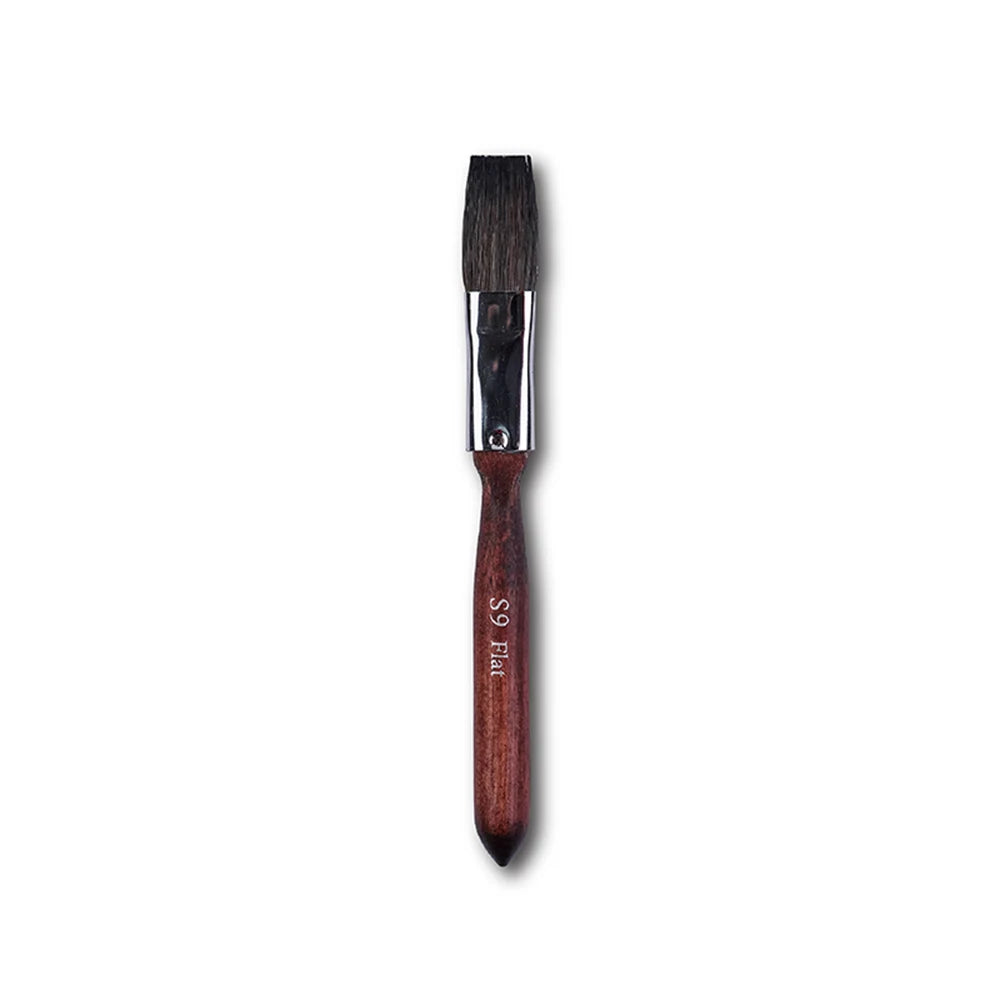 Artsecret Mini Dagger Oval Flat Squirrel Hair Brushes Set – Professional Watercolor Painting Tools
