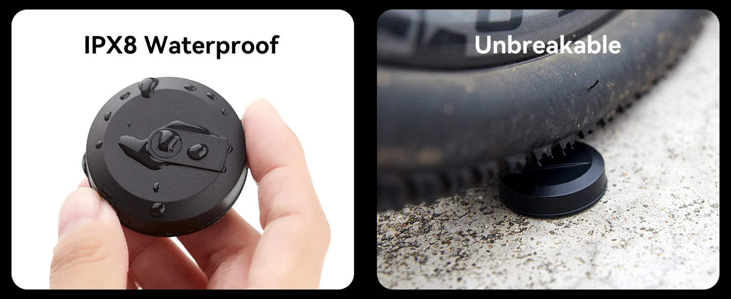 Waterproof Airtag Case with Adhesive Sticker — 4-Pack Holder for Apple Airtag, Bike, TV Remote, Drone & Car