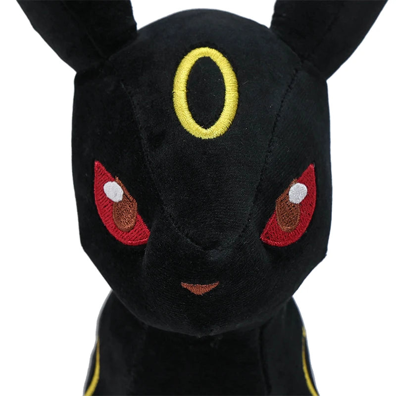 31cm Pokémon Plush – Shiny Umbreon Soft Stuffed Anime Doll | Eevee, Sylveon, Vaporeon, Flareon Collectible Toy