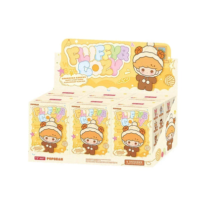 POP MART POPBEAN Fluffy Cozy Plush Pendant – Mystery Blind Box Toy Ornament