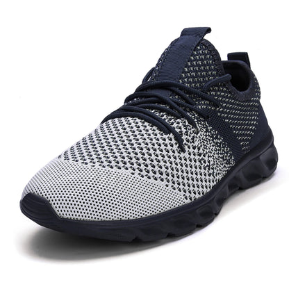 Men's Light Running Shoes – Comfortable, Breathable, Anti-Skid & Wear-Resistant Sneakers for Jogging & Sports