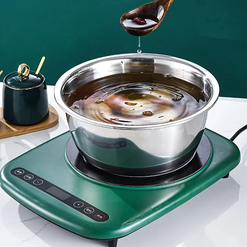 3-Piece Stainless Steel Mixing Bowl & Strainer Set – Multifunctional for Washing, Slicing & Prepping Fruits & Vegetables