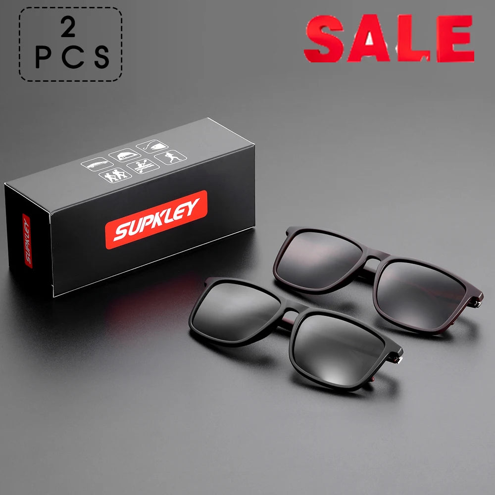 SUPKLEY Polarized Sports Sunglasses for Men & Women – UVA & UVB Protection Comfortable Eyewear