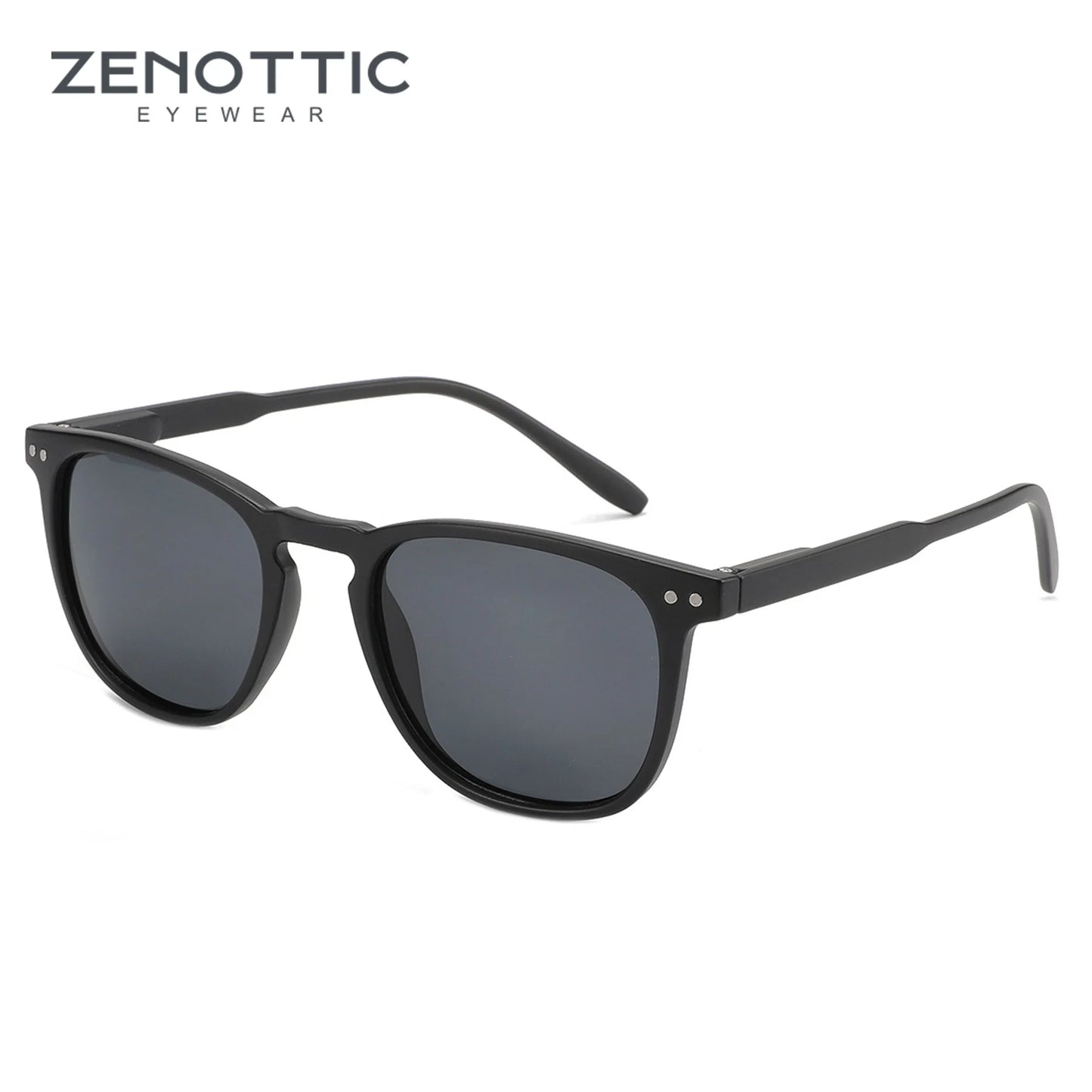 ZENOTTIC Retro Small Round Polarized Sunglasses – Lightweight Vintage UV400 Shades for Men & Women