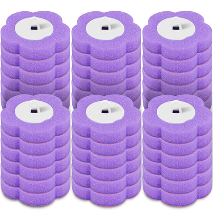 Disposable Toilet Brush Kit - Long Handle Bathroom Cleaner with Replacement Heads & Auto Lid Opening