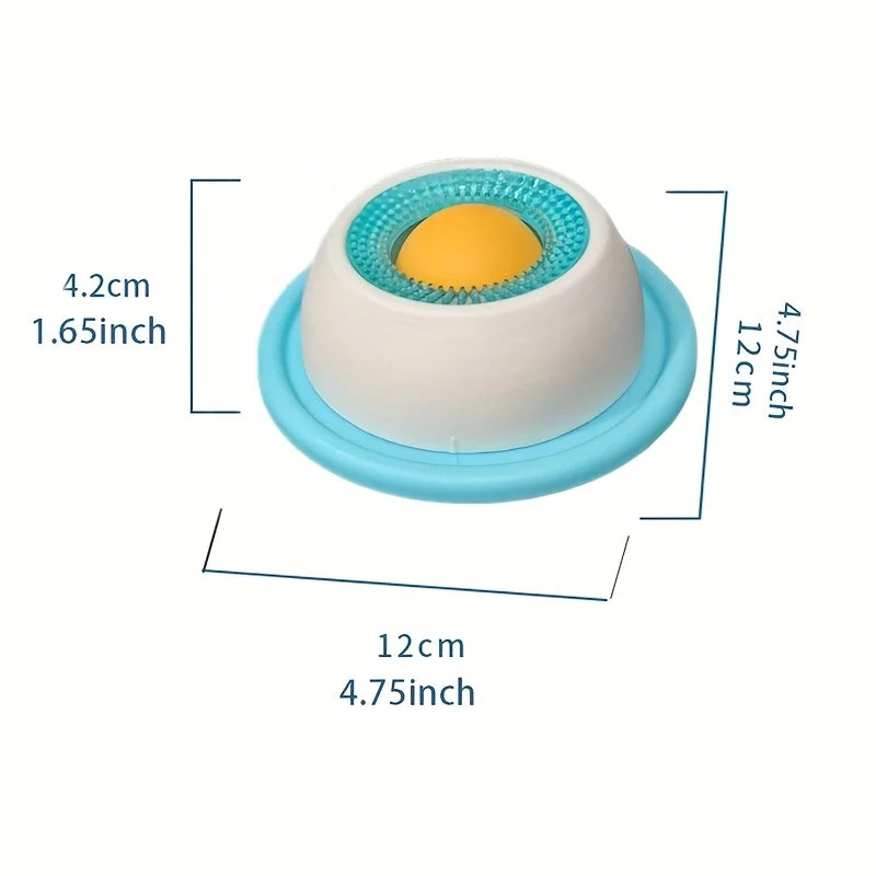 Pet Lick Mat Slow Feeder – Yogurt Licking Plate for Dogs & Cats, Interactive Snack Bowl, Promotes Dental Health