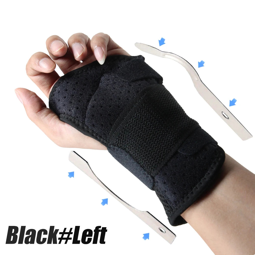 Wrist Brace for Carpal Tunnel — Night Hand Support for Arthritis, Tendonitis, Sprains, and Wrist Pain Relief