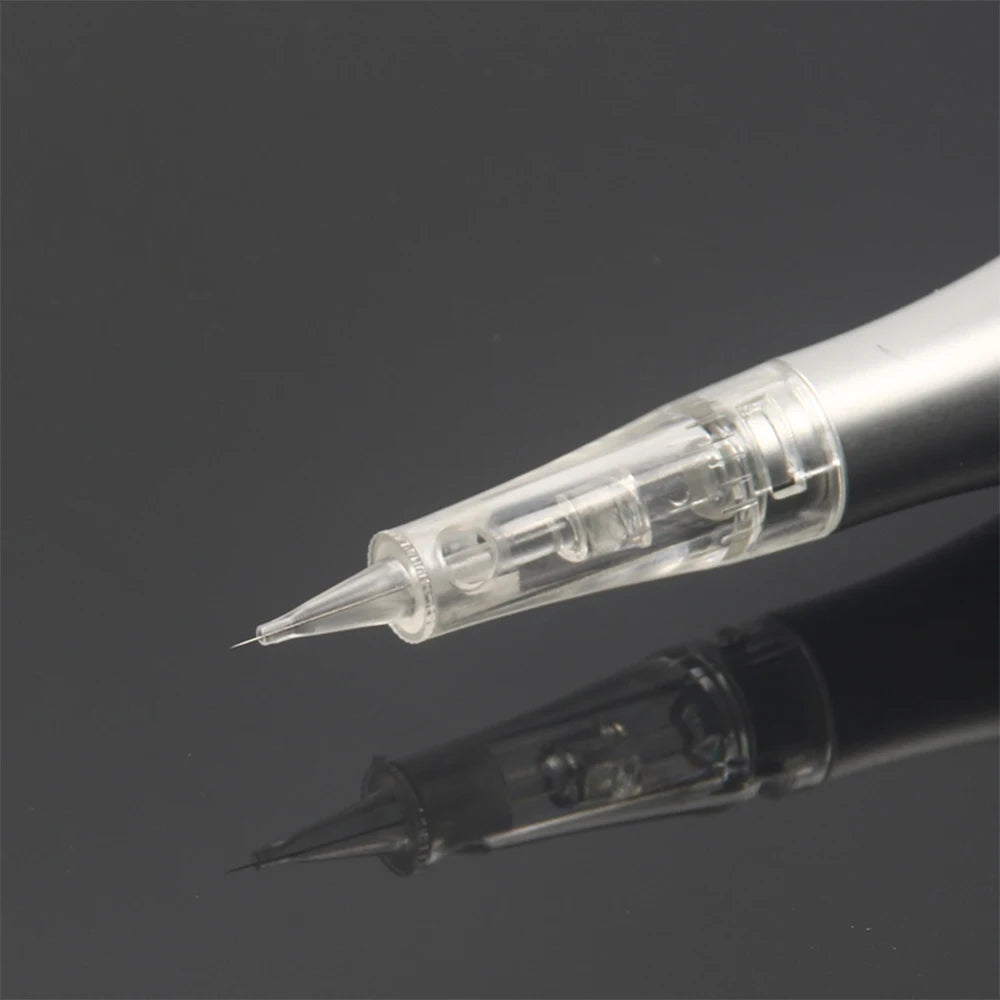 50/100PCS Disposable Sterilized 0.3mm Bayonet Cartridge Needles - Microblading & PMU Tattoo Needles