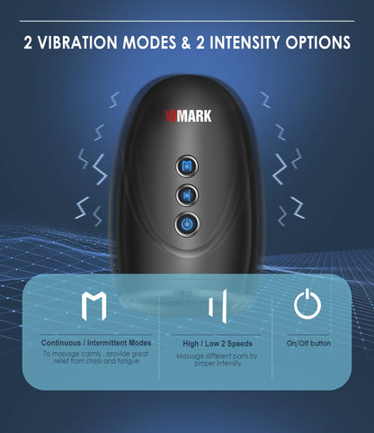 WMARK NG-SM001 Cordless Handheld Massager — 2600mAh Barber Massager for Professional Use
