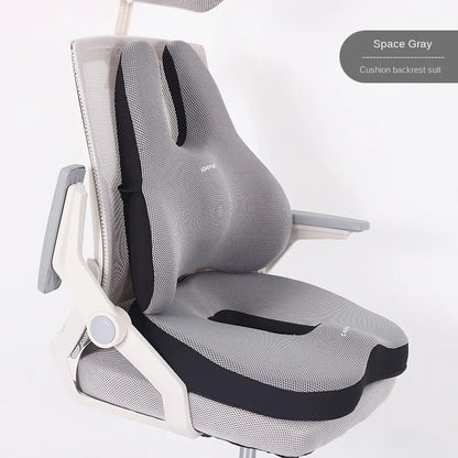 Memory Foam Orthopedic Seat Cushion – Coccyx Support Pillow for Office, Car, and Back Pain Relief with Hip Massage Pad Set