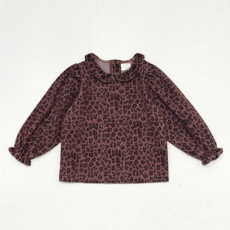 AW26 Denim Leopard Kids Clothing Collection - Boys Girls Dress Skirt Shirt Vest and Overalls Fashion Set