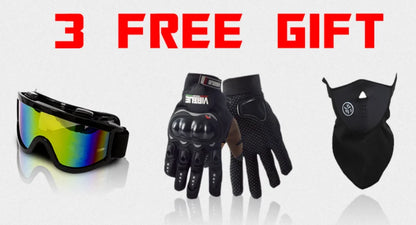 Youth & Kids Motorcycle Full Helmet - Children’s Motocross Casco Moto, Off-Road Protective Helmet with Goggles & Gloves