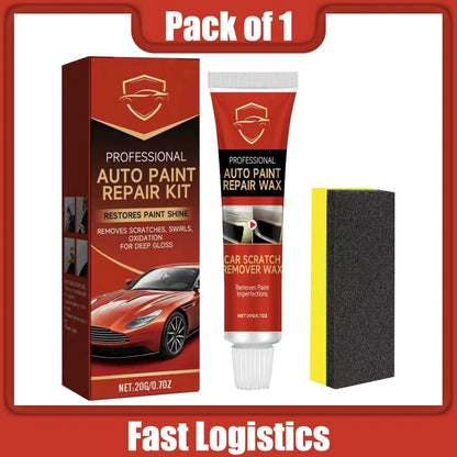 Car Scratch Remover Polish - Auto Paint Swirl Repair Wax & Body Care Compound