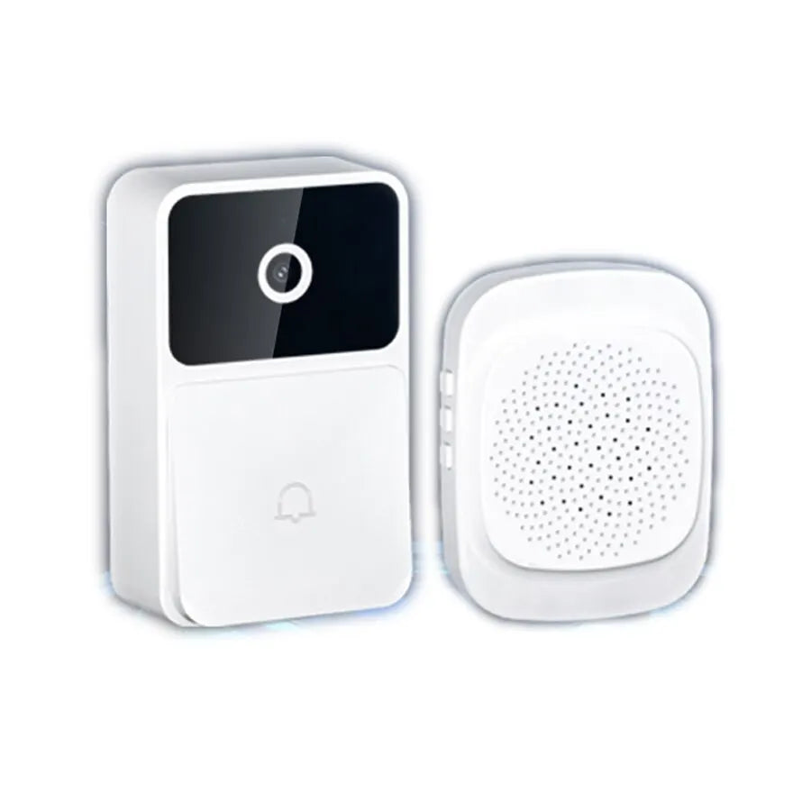 WiFi Video Doorbell Camera – Wireless HD Security, Night Vision, Two-Way Intercom, Voice Changer for Smart Home