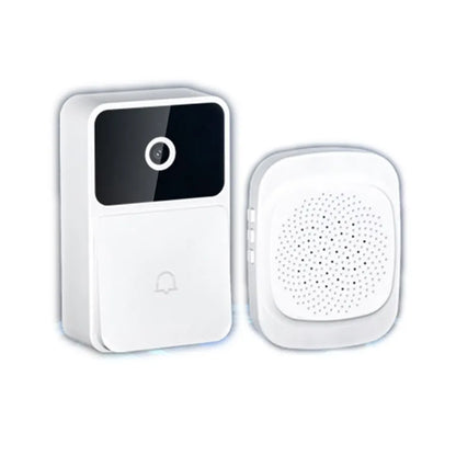 WiFi Video Doorbell Camera – Wireless HD Security, Night Vision, Two-Way Intercom, Voice Changer for Smart Home