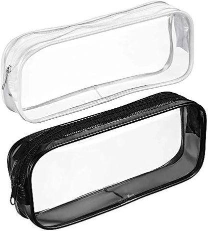 10/100pcs Thick PVC Jewelry Bags — Transparent Self-Sealing Pouches for Storage, Display & Anti-Oxidation Protection