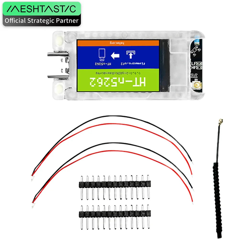 Heltec Meshtastic T114 V2 Tracker – Nordic nRF52840 SX1262 LoRaWAN Dev Board with 1.14" TFT Display, Low Power BLE
